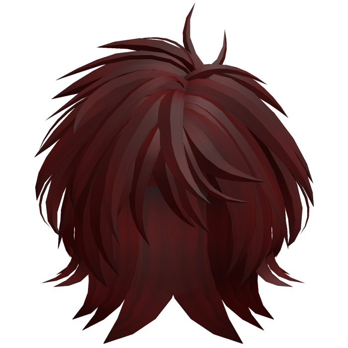 Emo Side Swept Moe Bob (Red)