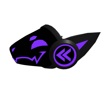 Protogen Visor | Purple/Black VAR1 Roblox item