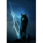 Lightning wolf's