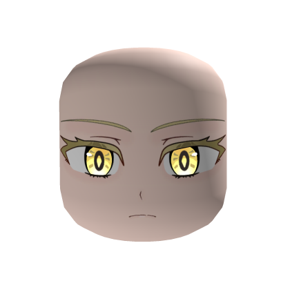 Yellow Eyes Face Roblox item