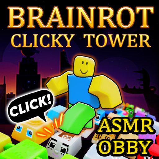 Brainrot Tower ASMR official Roblox game thumbnail