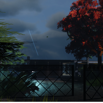 Cliffside Mansion - 80%