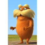 the lorax with a saxophone