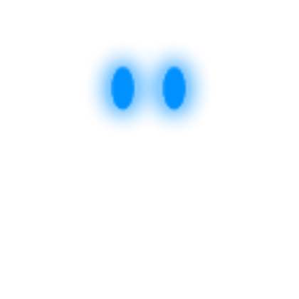 Turquoise Glowing Eyes Roblox decal