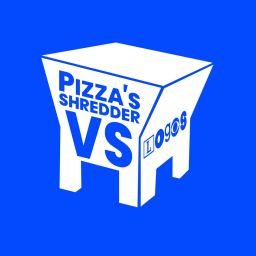 Pizza's Shredder VS Logos June