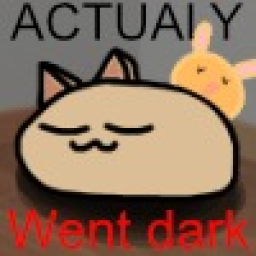 Naplum actualy went dark
