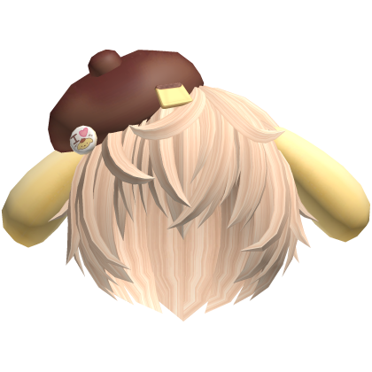 ♡ cute kawaii pompompurin boy hair 🍮 blonde