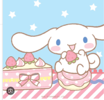 Pink candy floss