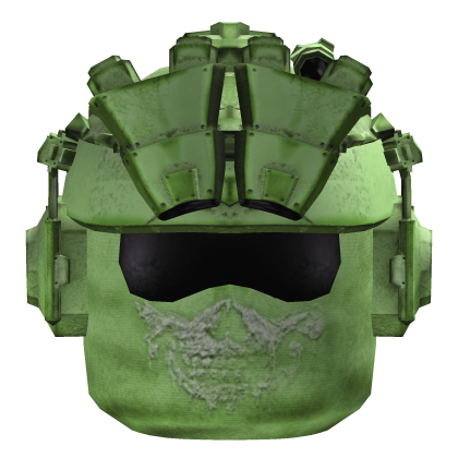 Green Tactical Helmet
