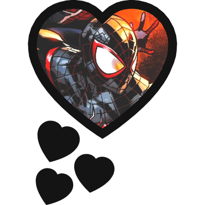 Miles Morales Thinking Hearts Marvel