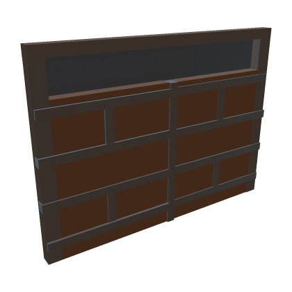 Garage Door Model Roleplay Town Building Decor 3D