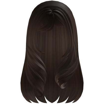 2000s long wispy sweetheart model curls w side bun Roblox item