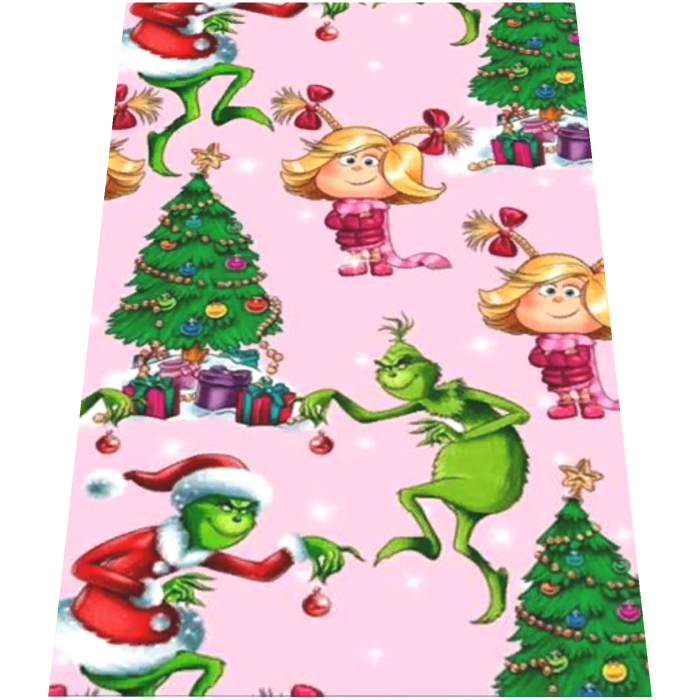 Christmas Grinch Cutesy Pink Cape