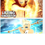 Lifting Simulator Warriors (EgorVIPproro)