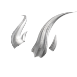 Pure White Ethereal Horns