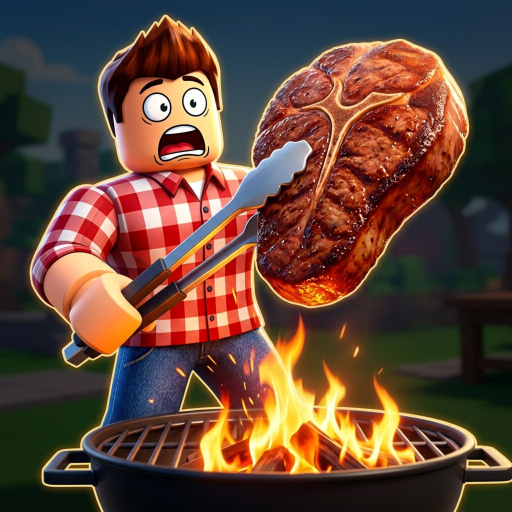 [🥩 COLOSSAL MEAT] My BBQ Stand Roblox game