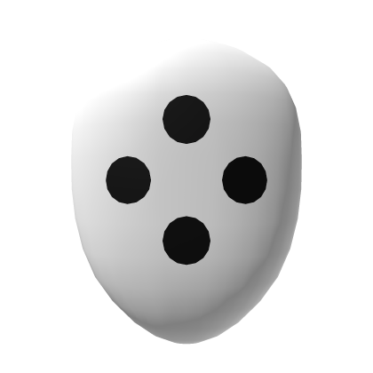Blank White Mask (four eyes) Roblox item