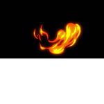 Flame fan