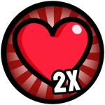 ❤️2x Health