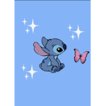 Cute and aesthetic Stitch fun club