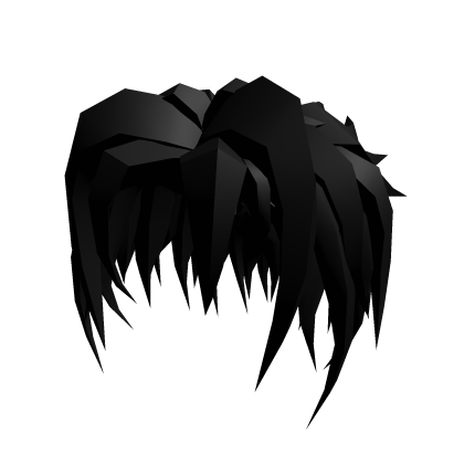 Edgerunners Hair (BLACK) Roblox item