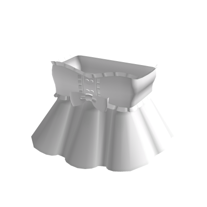 ♡ : cute white valentines ruffled dress thumbnail