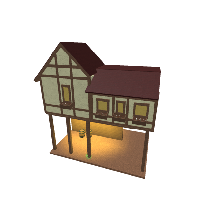 Medieval House - I think () W/ Scenery ()For Build