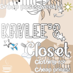 ** kaylee’s closet **