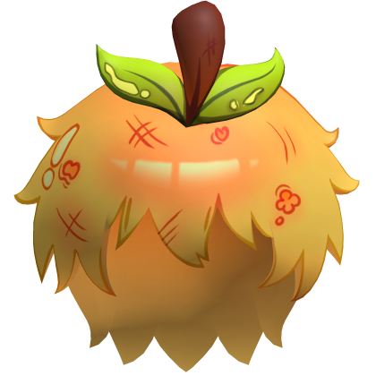Toon Lowpoly Anime Apple Hair