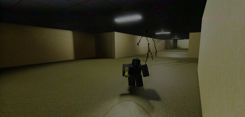 The Backrooms complex exploration(The Pitfalls)