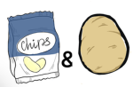 Chipss & potatoess