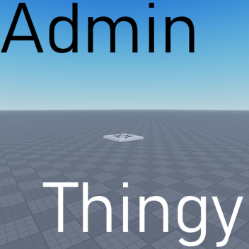Admin thingy