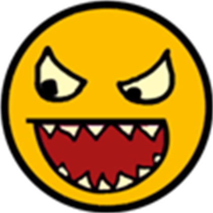Halloween 2009: Scary epic face Roblox decal