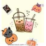 Boba cat cafe