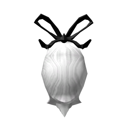 Colonial Wig Ponytail White Roblox item