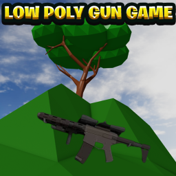Low poly gun game