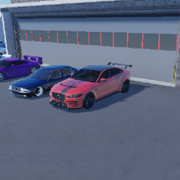 Drifting Track With Cars