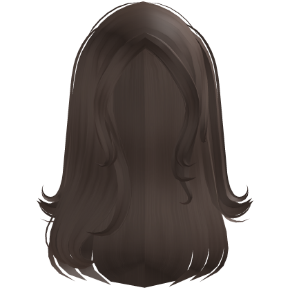 ۶ৎ | half up long sweet swoop light brown hair Roblox item