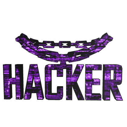 Purple Animated Glitch Hacker Chain Roblox item