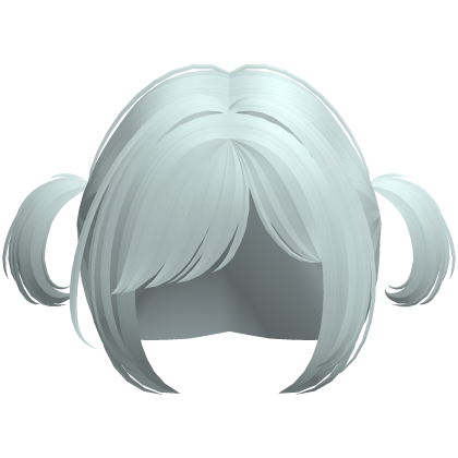 teal silly cutie baby mini pigtails