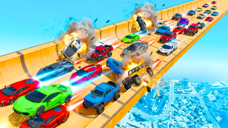 SLIDE 999,999 MILES IN A CAR OBBY! screenshot 2