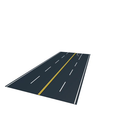 two lane  road