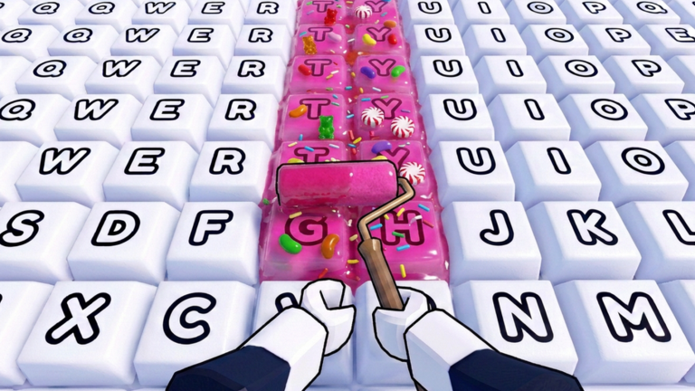 Paint and Grow Your Keyboard on Roblox