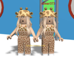 Giraffe buddies