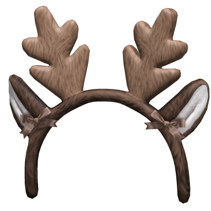 Cute Christmas Deer Antlers w/ Bows