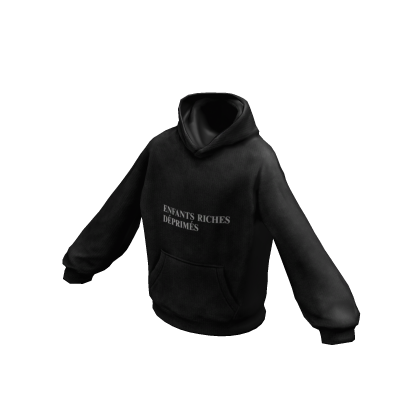 Black Emo Vkei ERD Hoodie