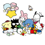 Hello kitty love and her friends