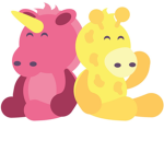 Giraffe And Uni Squad!