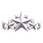 Pink Star Crown