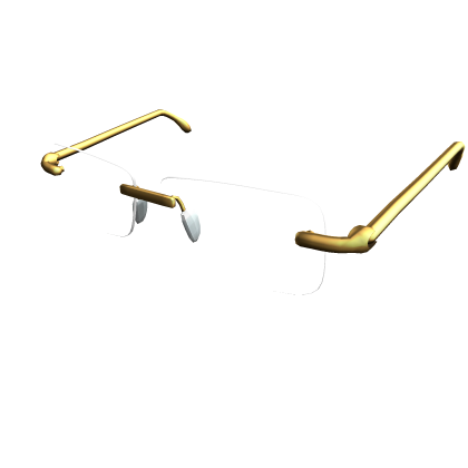 Gold Clear Cartier Shades